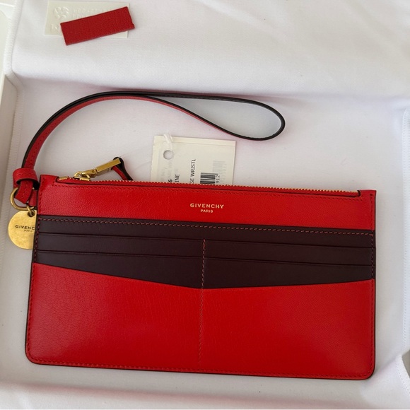 NWT Givenchy GV3 Bicolor Wristlet - Picture 2 of 15